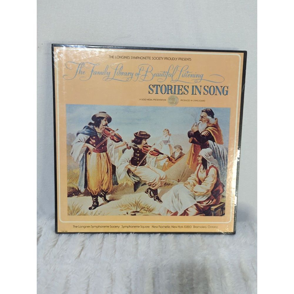 The Family Library Of Beautiful Listening "Stories In Song"‎ LP NIB 1973